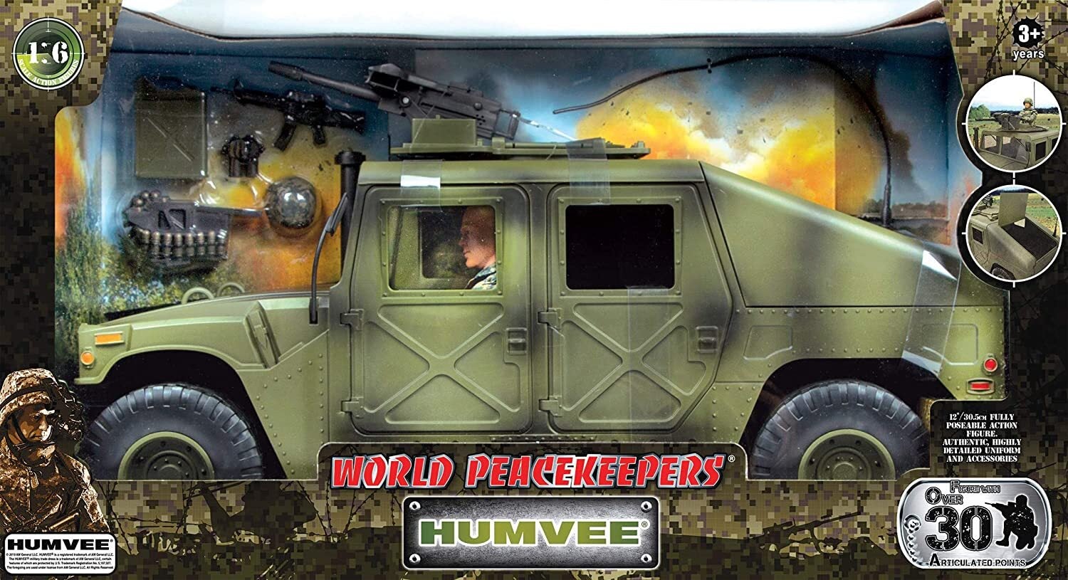 12 inch action figures military vehicles 2025